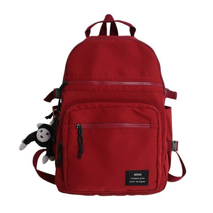 Student Backpack School Bag Rucksack Leisure Traveling Yellow/Purple/Red/White