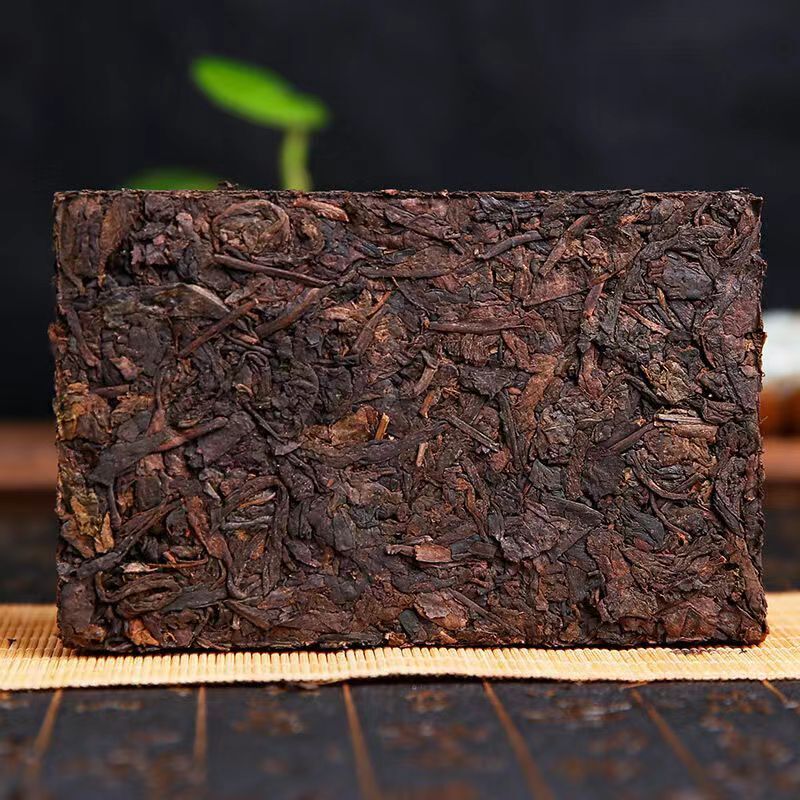 Yunnan Cooked Pu'er Tea Laomane Puerh Ripe Tea Brick Aged Pu-erh Black Tea 250g