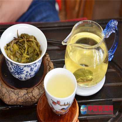 357g 8582 Menghai 002 Batch Puerh Puer Tea Sheng Puer Cake 2010 TAETEA