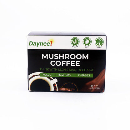 Hot Sell ! Mushroom Coffee 6 Grams * 20 Bags of Instant Mushroom Coffee
