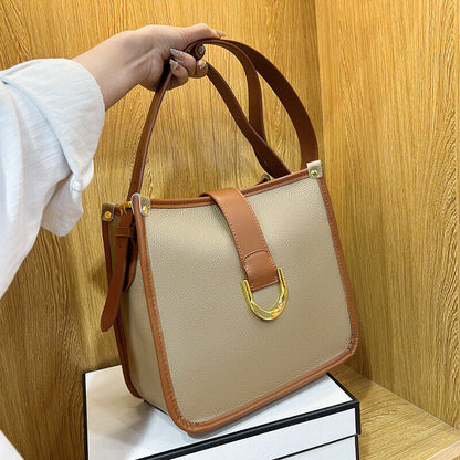 Women's Real Cow Leather Tote Bag Sling Shoulder Messenger Bags