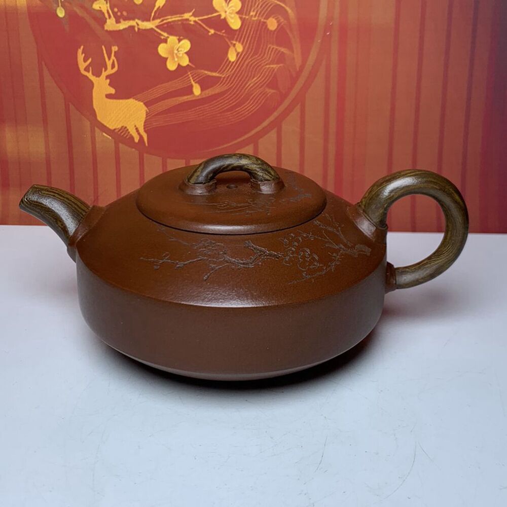 Vintage Chinese Yixing Purple Clay Teapot Zisha Ceremony Fashion Nice Teaware