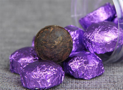 100g Yunnan Puerh Tea Canned Jasmine Puer Small Tuocha Pu Er Ripe Tea Healthy