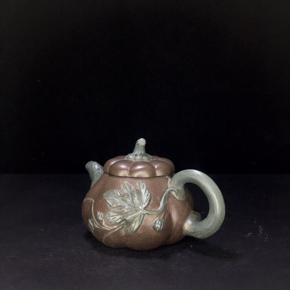 vintage chinese yixing purple clay teapot zisha ceremony teaware collection rare