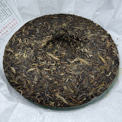 Pu 'er tea, 2019, brown hills of Brown Mountain, 357 grams, raw