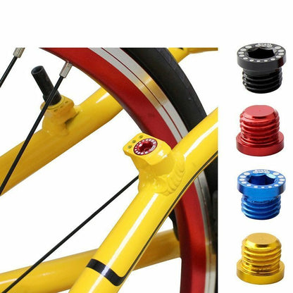4pcs Bicycle Aluminum Screw Bolt For V Brake Hole V Boss Cantilever Post Mount