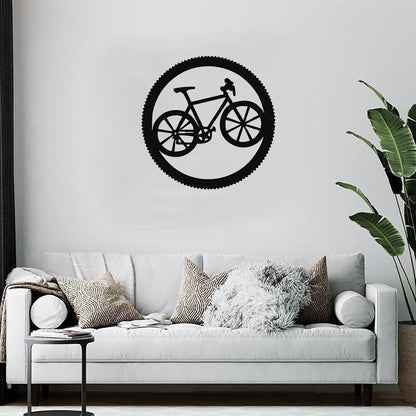 Metal Bike Wall Art, Cyclist Gift, Biker Art, Bicycle Wall Art, Metal Wall Decor