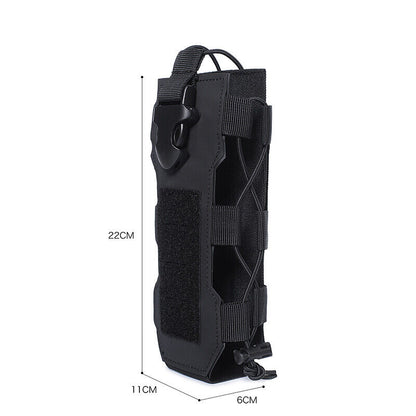 Tactical Molle Water Bottle Pouch Outdoor Travel Kettle Bag Sport Bag Canvas