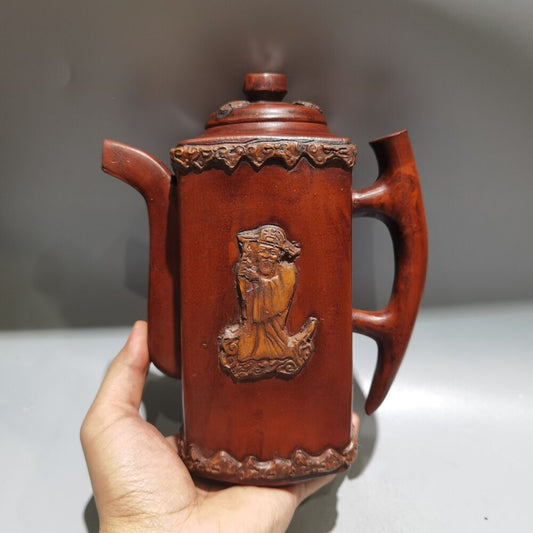 Vintage Chinese Yixing Purple Clay Teapot Zisha Ceremony Teaware Collection Rare