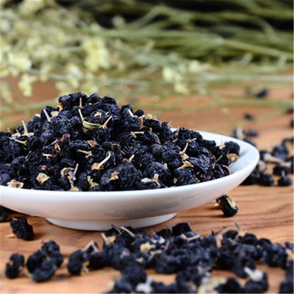 Chinese Black Goji Berries Lycium Wolfberry Kidney Sex Wild Organic