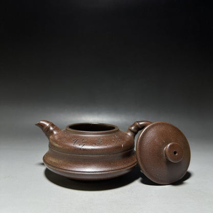 vintage chinese yixing purple clay teapot zisha ceremony teaware collection rare