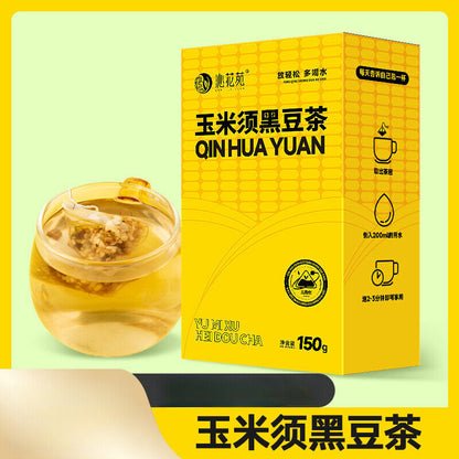 150g Corn Silk Tea Black Bean Tea Boxed Triangle Bag Black Bean Corn Healthy Tea