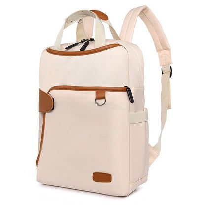Oxford Backpack Waterproof Multifunction Bag 20-35L Polyester Zipper Soft Handle