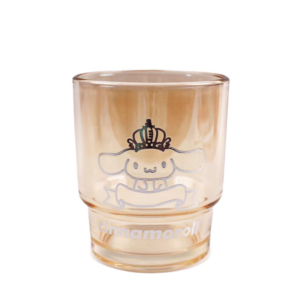 Kuromi Straw Glass Lovely Water Cup Coffee Cup Portable