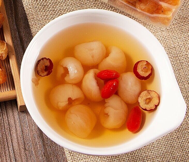 Dried Longan Pulp Seedless Lunggan Premium Longan Dessert Snack NEW-