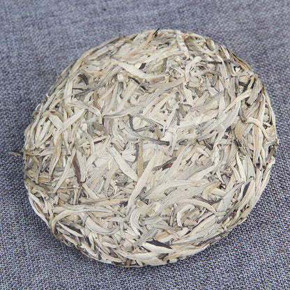 200g White Tea Cake Silver Needle Yunnan White Tea Ancient Tree Pu'er Tea Cake