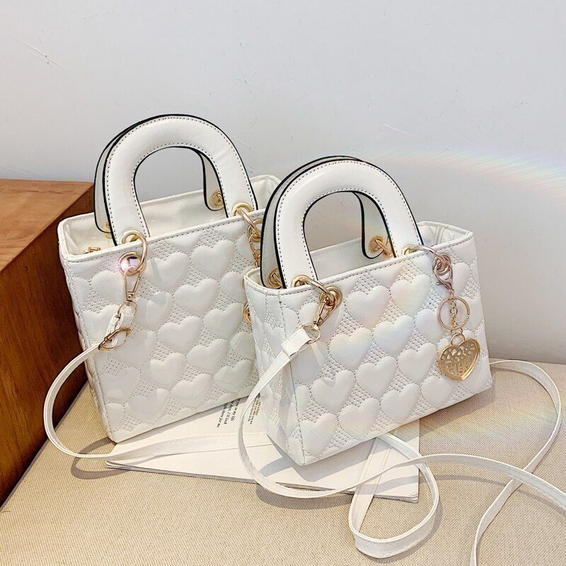 Classic Bag Heart-shaped Handbag Purse Crossbody Bags Totes Fashion Shoulder Bag