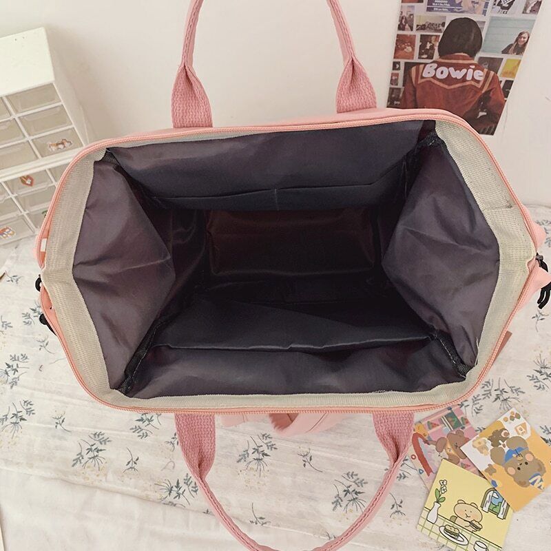 Purple Backpack Women Backpacks High School Bags Teenage Girl Travel Rucksack