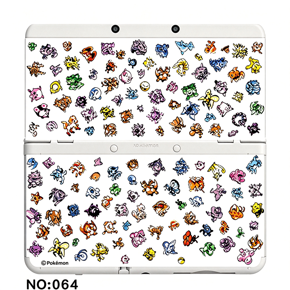 46‑Design Limited Themed Shell Cover Plates for New Nintendo 3DS