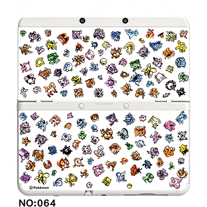 46‑Design Limited Themed Shell Cover Plates for New Nintendo 3DS