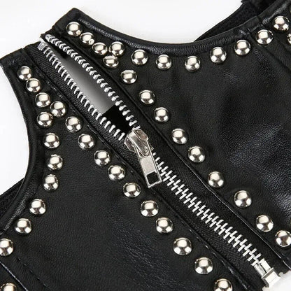 Women Belts Zipper Closure Corset Lift Up Masquerade Party Crop Tops Cummerbunds