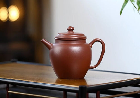 150cc China Yixing Handmade Zisha Teapot Dikao Qing Clay Gongdeng Kung Fu Teapot-