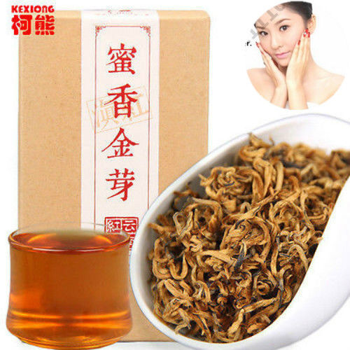100g Chinese Early Spring Kung Fu Fengqing Dianhong Tea Honey Fragrance Gold Bud
