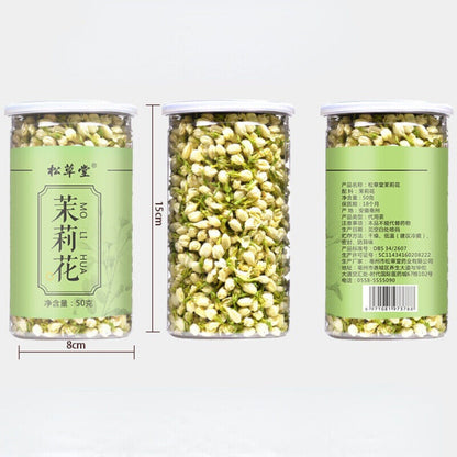 50g Mo Li Hua Tea Organic Jasmine Buds Tea High Quality Dried Jasmine Herbal Tea