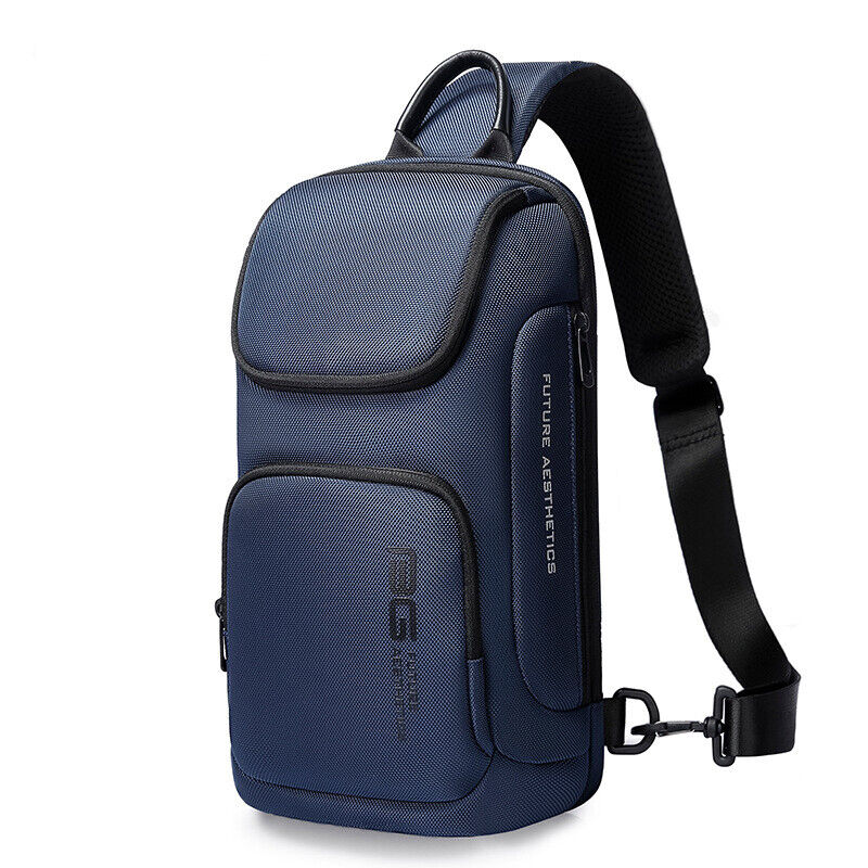 New Sling Backpack, Oxford cloth Waterproof Crossbody Bags Outdoor Sport Daypack