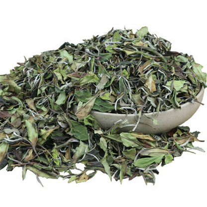 Organic Premium Bai Mu Dan White Poney White Tea Loose Leaf Green Tea Flower Tea