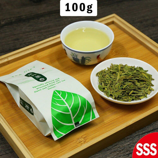 2023 Chinese Xihu Dragon Well Long Jing Longjing Green Tea Lung Ching Tea 100g