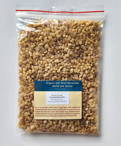 FRANKINCENSE RESIN PREMIUM HARVEST 250g Boswellia carterii Olibanum tears