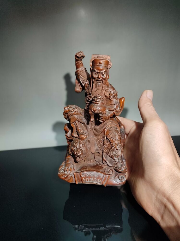 vintage wood wooden carved carving figure buddha antique Home Crafts Exorcism