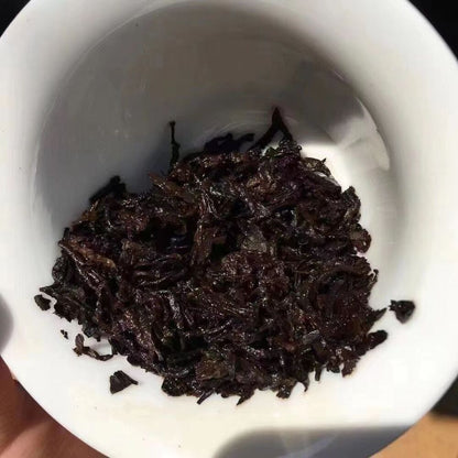 357g Yunnan Ripe Puerh Tea Nannuoshan Pu-erh Cooked Tea Cake Chinese Pu'er Tea