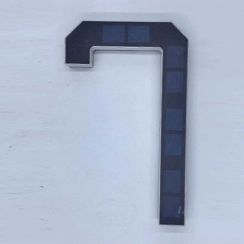 Solar House Number Lights Light Sensor House number Modern Led Address Sign