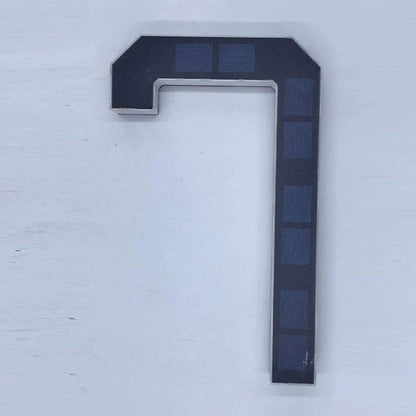 Solar House Number Lights Light Sensor House number Modern Led Address Sign