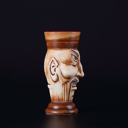 Wine Cups Creative Hawaii Tiki Porcelain Drinks Beer Mug Bar Tools 470ml Ceramic