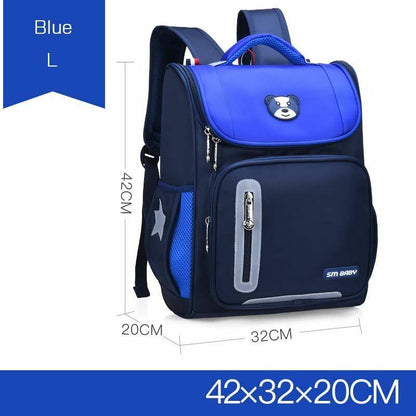 Childrens School Bags Boys Girls Backpacks Kids Orthopedic Waterproof Knapsack