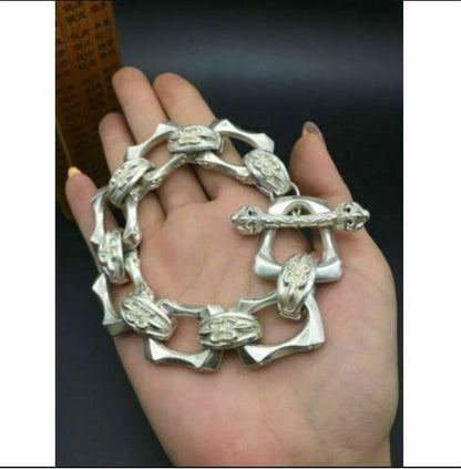 2021 Fashion tibet silver Men / girl Hand delicacy Statye Bracelet