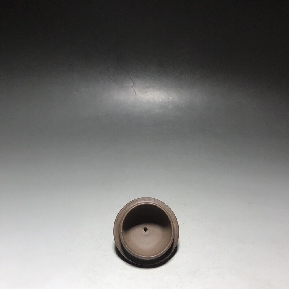 vintage chinese yixing purple clay teapot zisha ceremony carving Collectible art