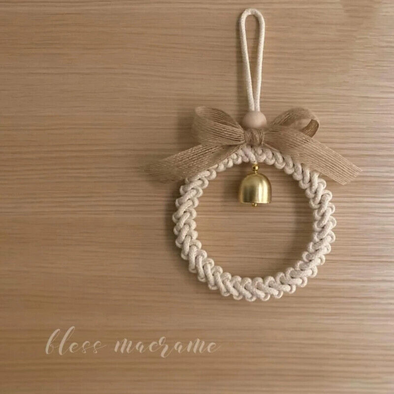 Wind Chimes Wooden INS Nordic Style Baby Rattles Kids Room Nursery Hanging Decor