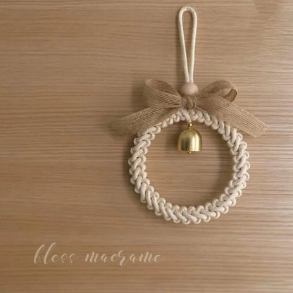Wind Chimes Wooden INS Nordic Style Baby Rattles Kids Room Nursery Hanging Decor