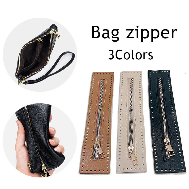 Custom DIY Zipper Woven Bag Hardware Stitch Zipper Handbag Zipper &