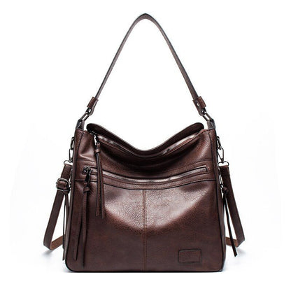 Winter Handbag Shoulder Bags Traveling Leather Large Messenger Bags 31*29*13 CM