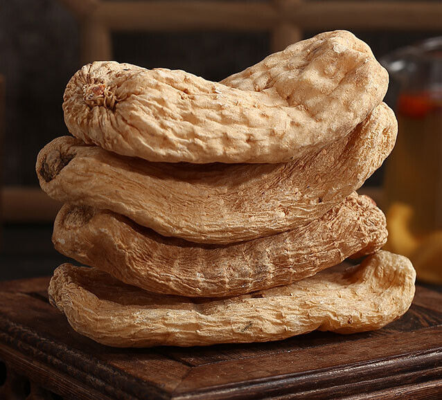 QuPure Herbal Gastrodia Elata Root Slices / Rhizoma gastrodia for Headache