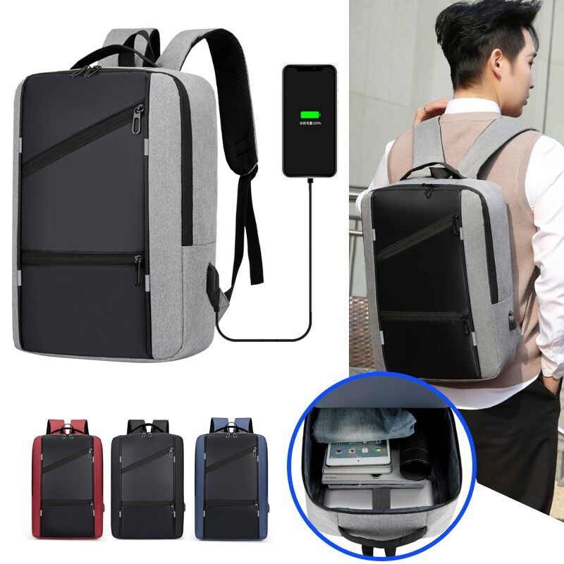 Men's Backpack Men Computer Backpack 15.6 Inch Laptop Bag Back Travel Male