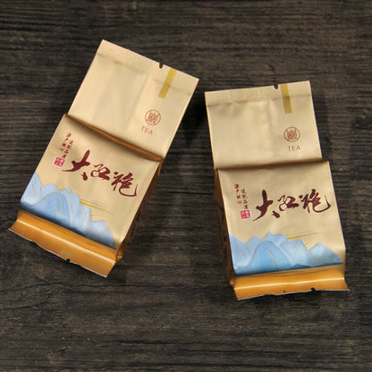 250g Carbon Baked Dahongpao Black Tea Top Big Red Robe Oolong Tea Wuyi Rock Tea