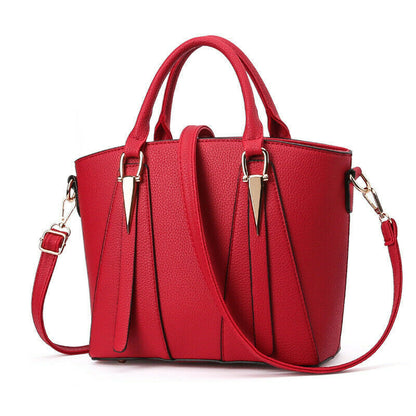 New Women's Ladies Handbags PU Leather Shoulder Messenger Cross Body Bag