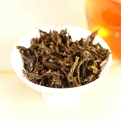 Flower Dark Brick Tea Fu Zhuan Hunan Anhua Healthy 360g Black Flower Tea Golden-