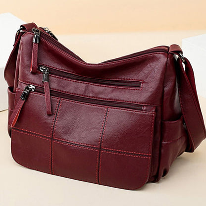 Genuine Leather Shoulder Messenger Luxury Handbags Bag Crossbody Bag Polyester
